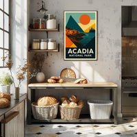 Acadia National Park Poster