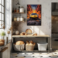 Blaze of Speed Poster PosterGoat