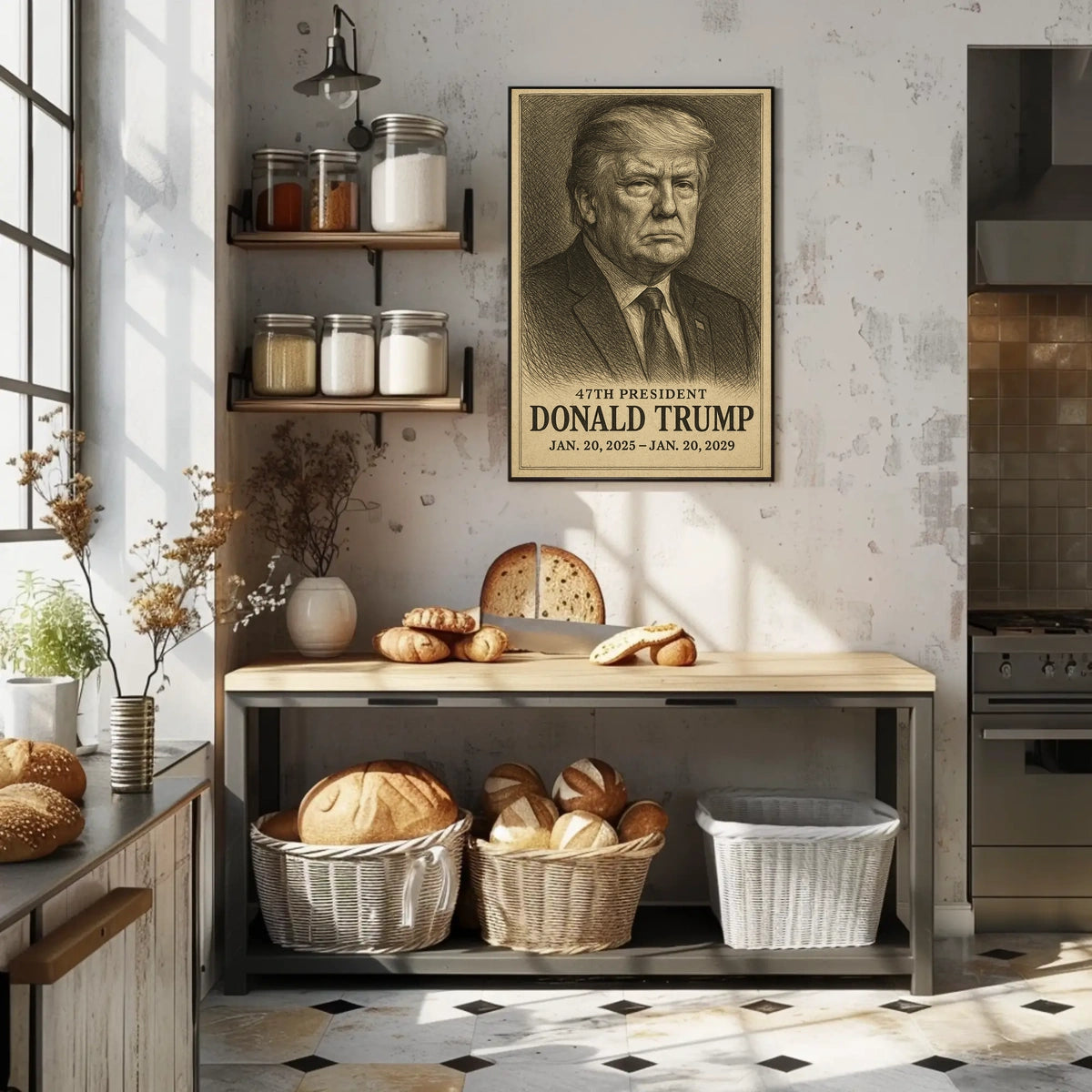 Portrait of Leadership: Historical or Presidential Poster
