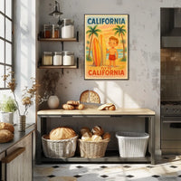 Fly to California Poster