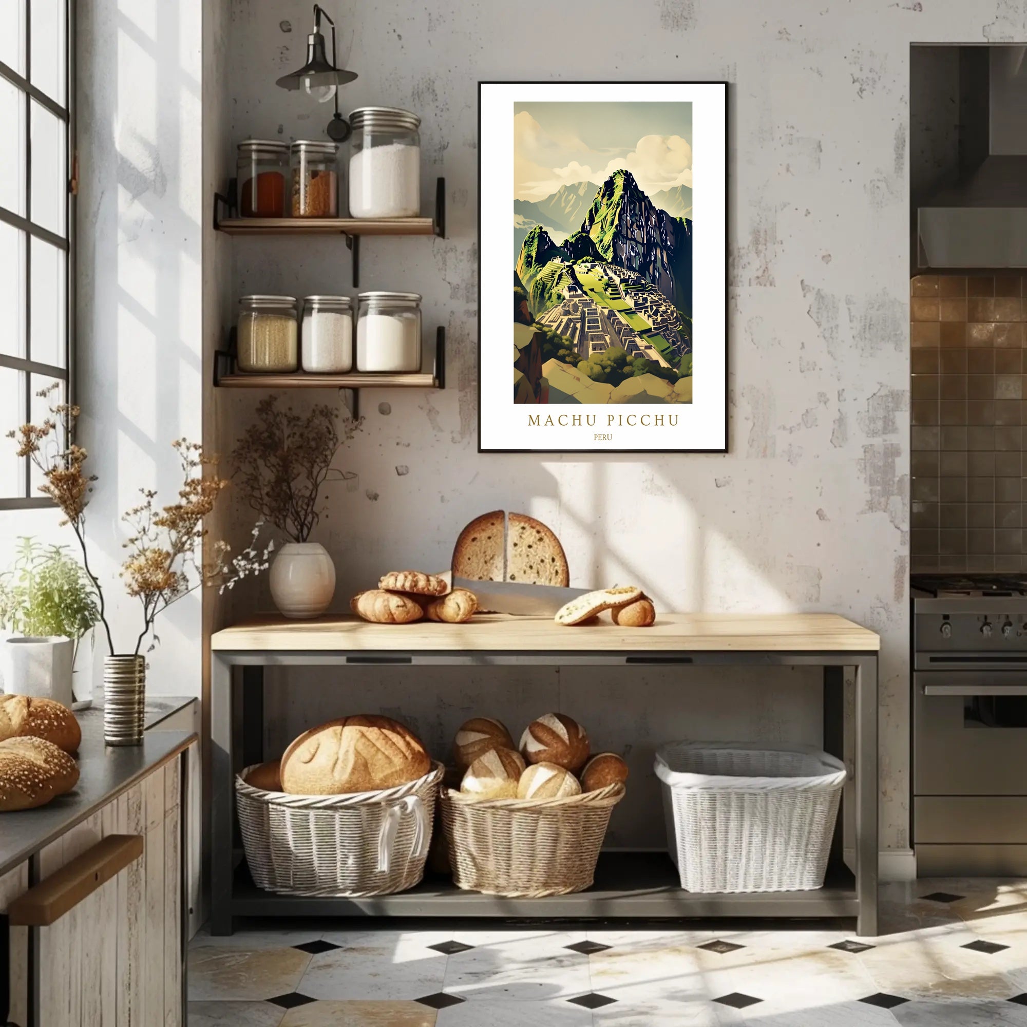 Machu Picchu Scenic Poster PosterGoat