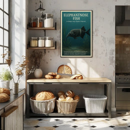 Elephantnose Fish NatureS Marvel Poster