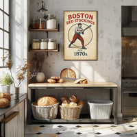 Boston Red Stockings  Est. 1870s Poster PosterGoat