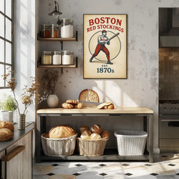 Boston Red Stockings  Est. 1870s Poster PosterGoat