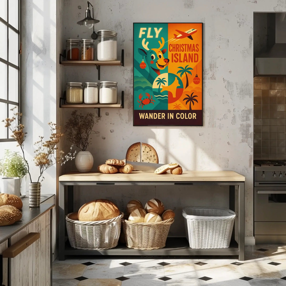 Fly to Christmas Island Poster