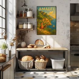 Amalfi A Scenic Journey Poster