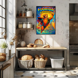 Florida The Sunshine State Poster PosterGoat