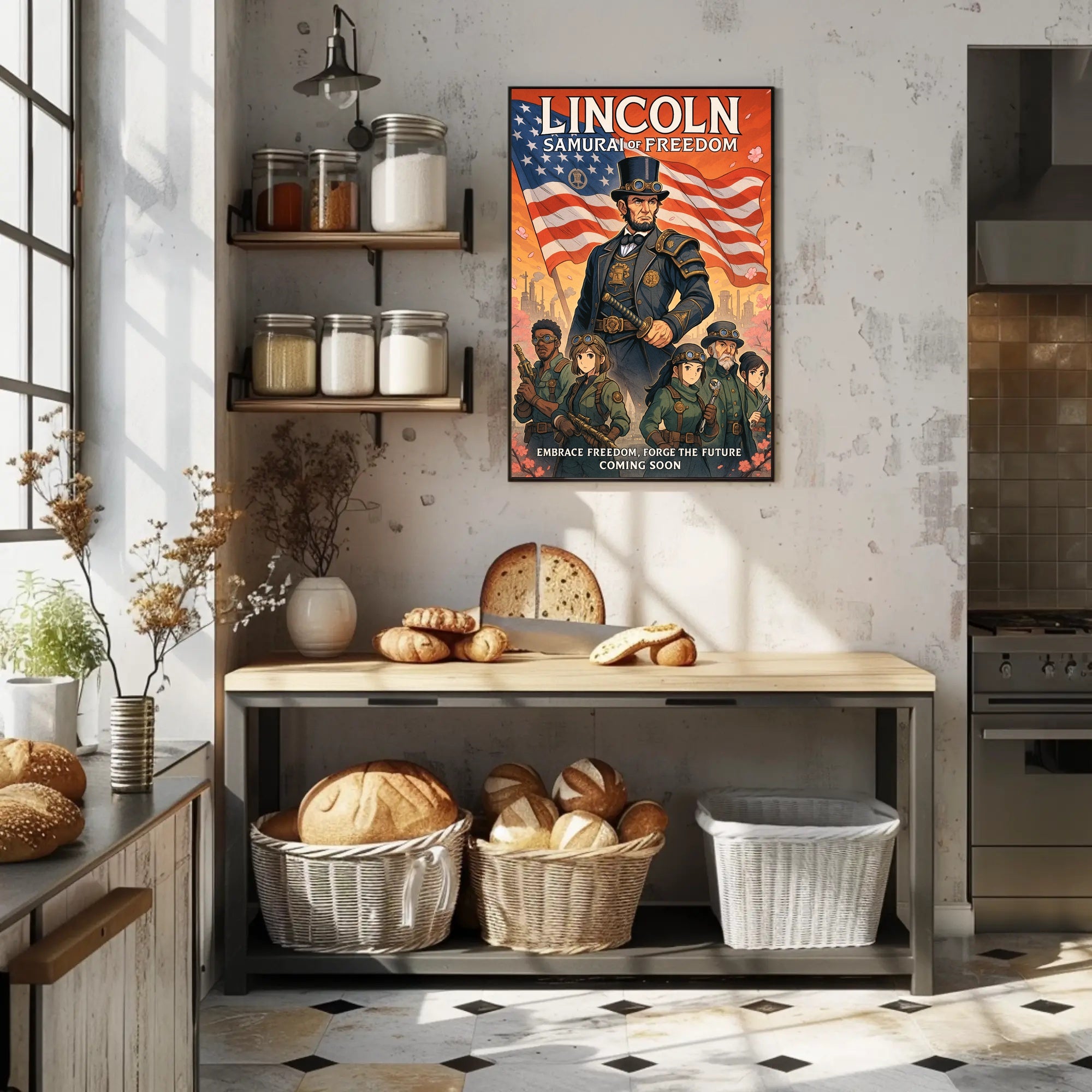 Steampunk Heroic Adventure in Fantasy or Mythology Poster