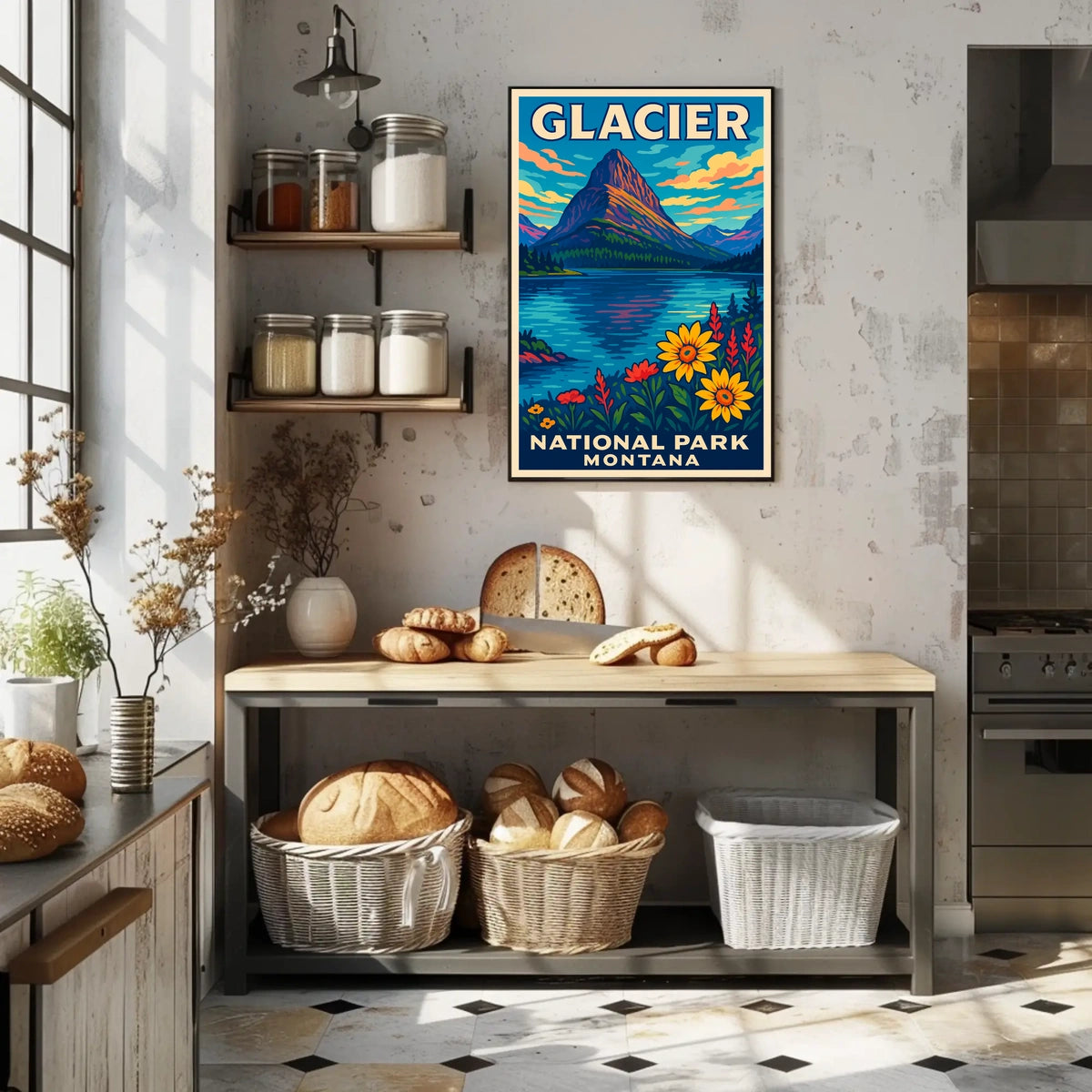 Glacier National Park Montana Poster