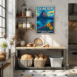 Glacier National Park Montana Poster