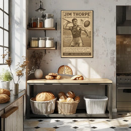 Jim Thorpe Legendary Athlete Jim Thorpe Poster