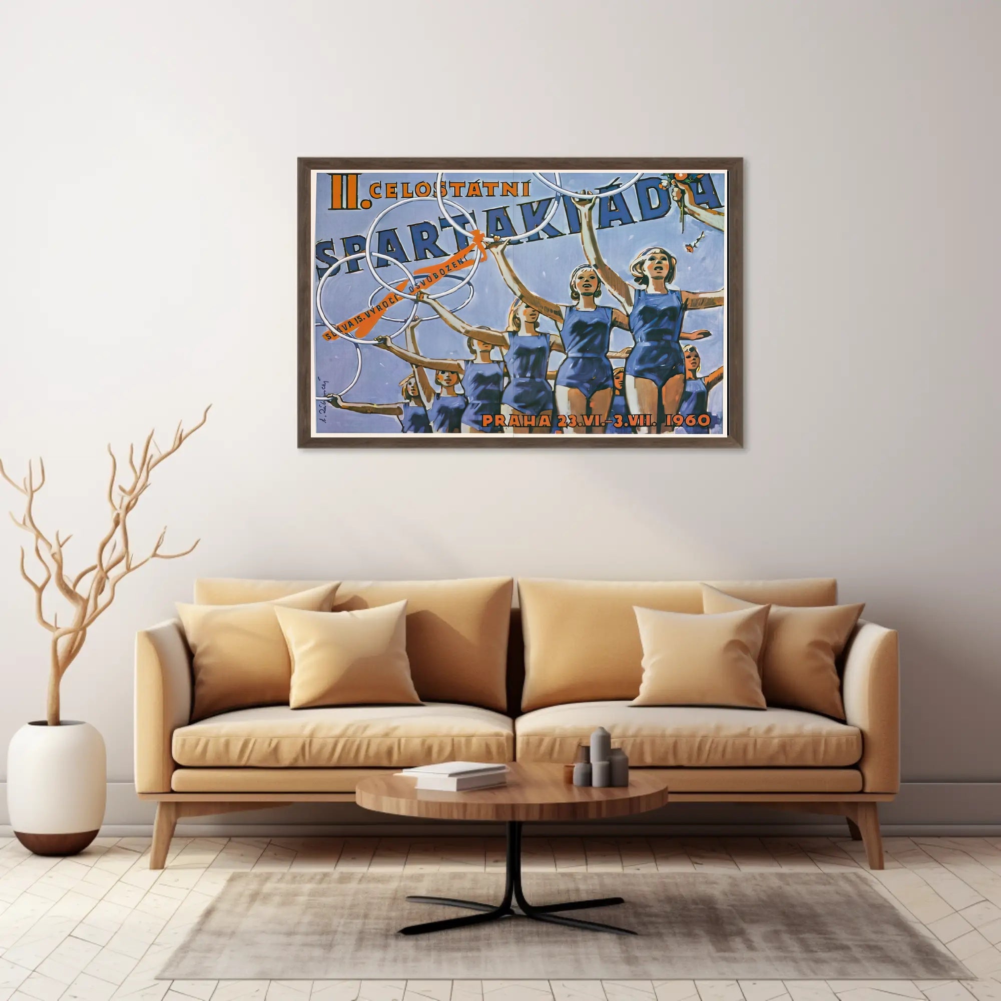 II. National Spartakiad 1960 Poster