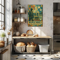 World War Ii Memorial Poster