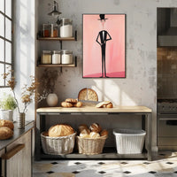 Tall Hat And Tails Poster Vintage Scenic Wall Art