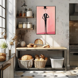 Tall Hat And Tails Poster Vintage Scenic Wall Art