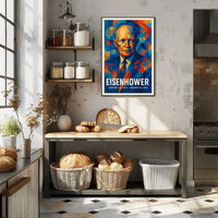 Collector Vintage Eisenhower Travel Poster