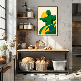 Embrace of Brazil Poster