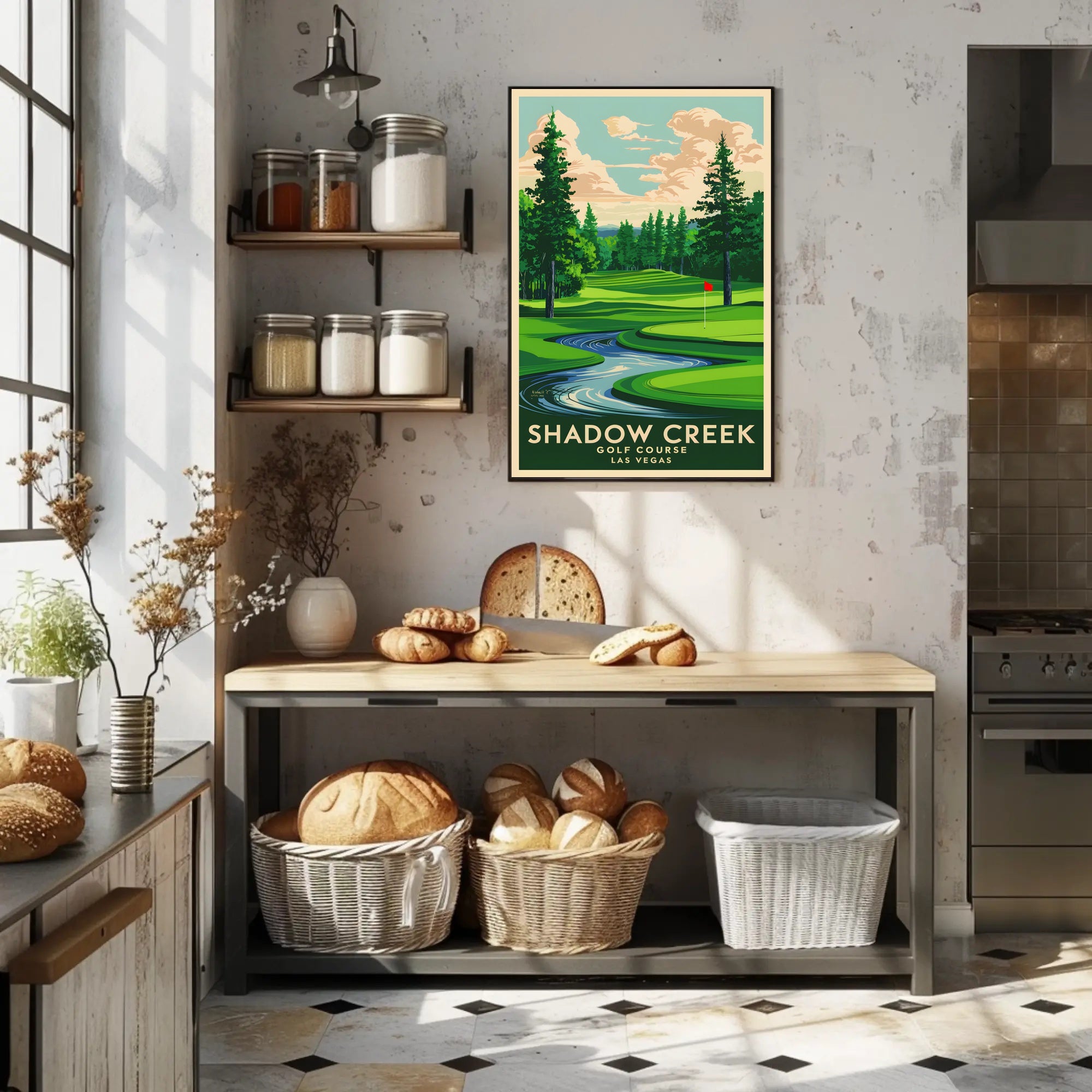 Shadow Creek Golf Course Poster