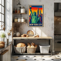New York City Skyline Poster