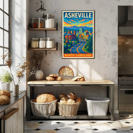 Asheville, North Carolina Poster