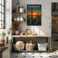 San Francisco The Heart of Innovation Poster