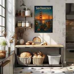 San Francisco The Heart of Innovation Poster