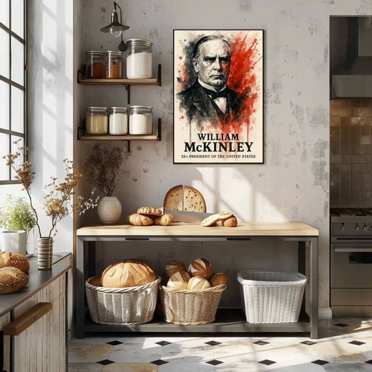 William McKinley 25th President Poster
