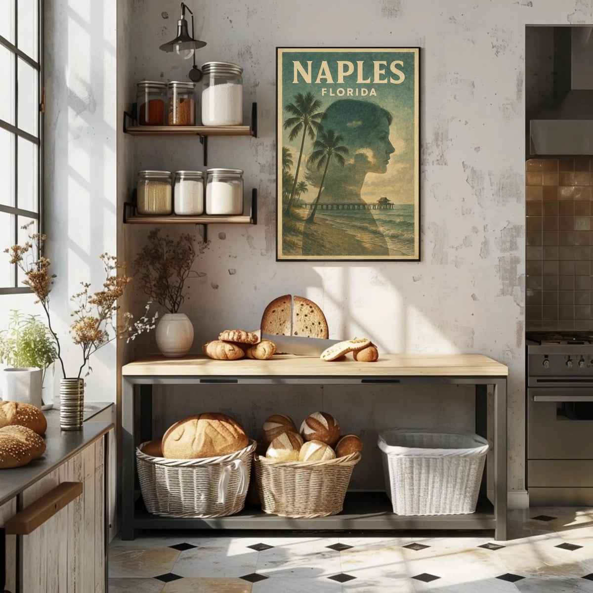 Naples, Florida Coastal Serenity Poster