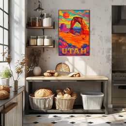 Vibrant Utah Landscape Poster
