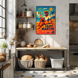Saint Martin Wander in Color Poster