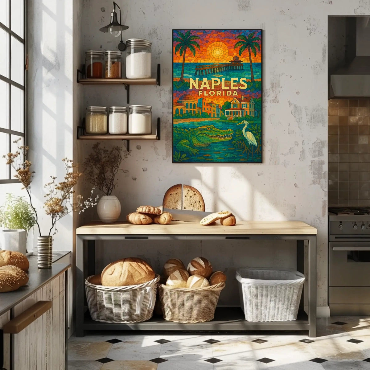 Vibrant Naples, Florida Poster