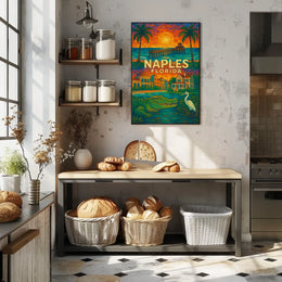 Vibrant Naples, Florida Poster