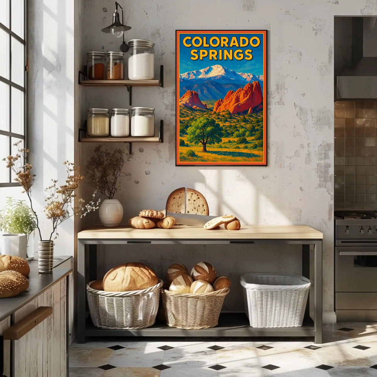 Colorado Springs Scenic Poster