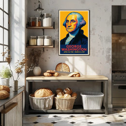 George Washington 1St President Poster