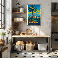 Fresno, California Poster