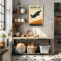 Alpha Jet Frances Pride in the Skies Poster