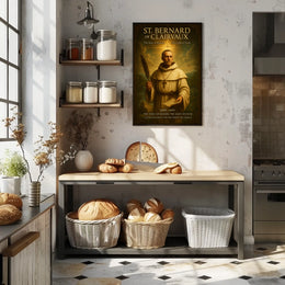 St. Bernard Of Clairvaux The Voice Of Poster