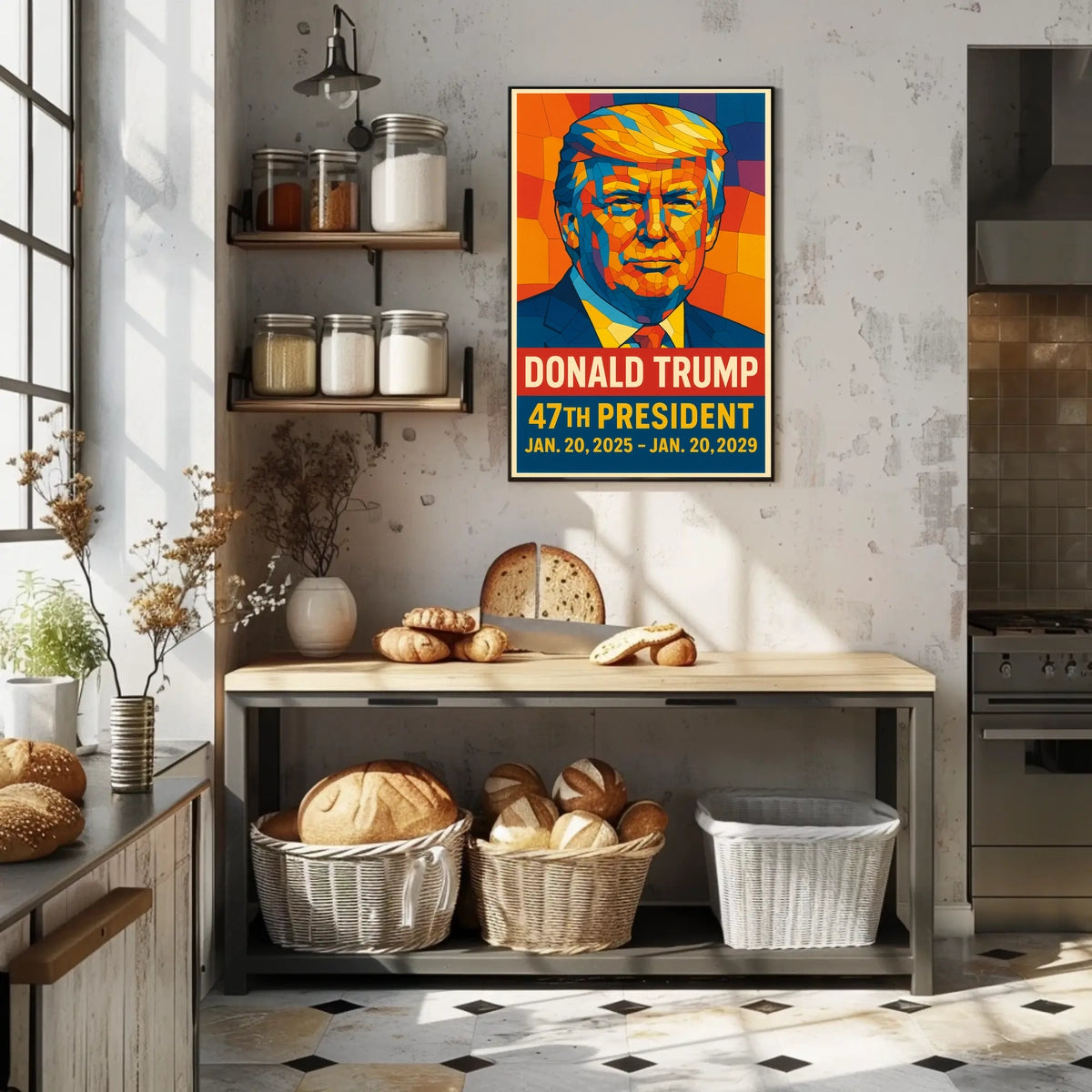 Donald Trump 47th President Poster