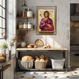 Iconic Religious Figure Poster