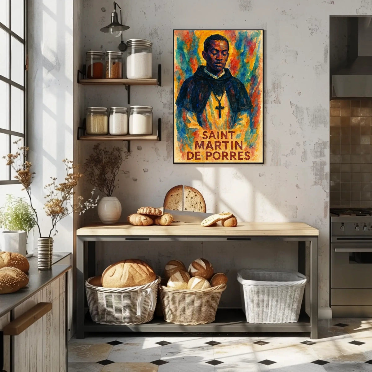 Saint Martin De Porres Poster