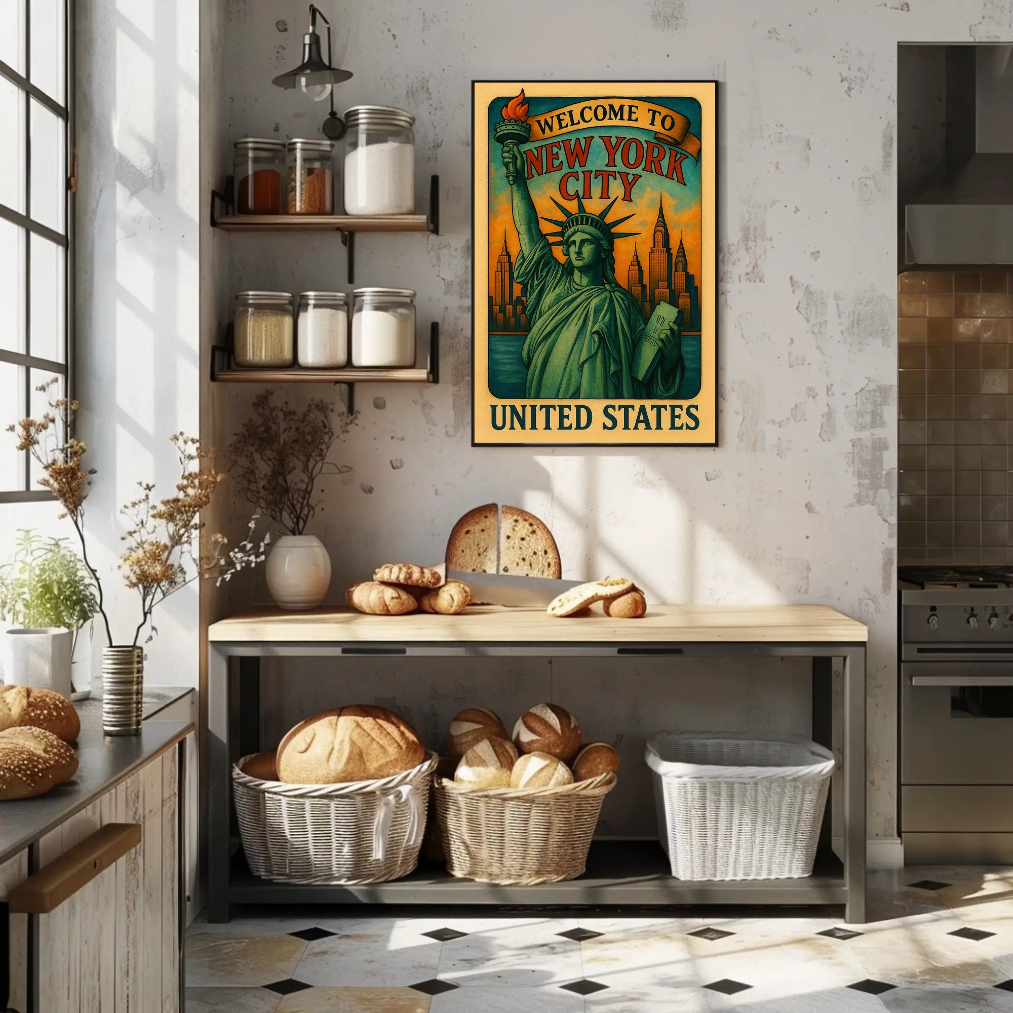Welcome To New York City Poster Art Print Decor PosterGoat