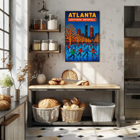 Atlanta Southern Snowfall Poster