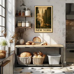 New York Cityscape Poster