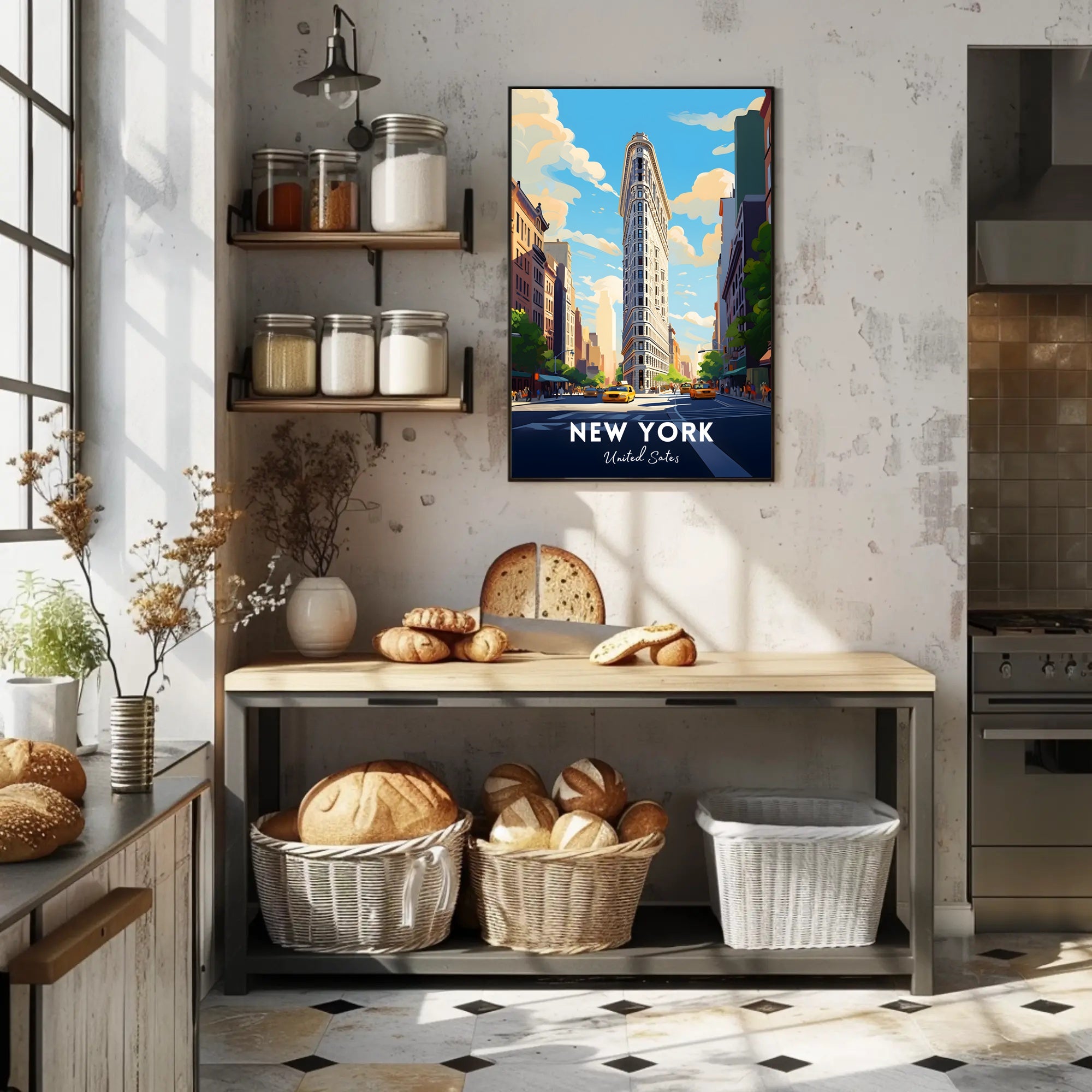 New York City Flatiron Building Urban or Cityscape Poster