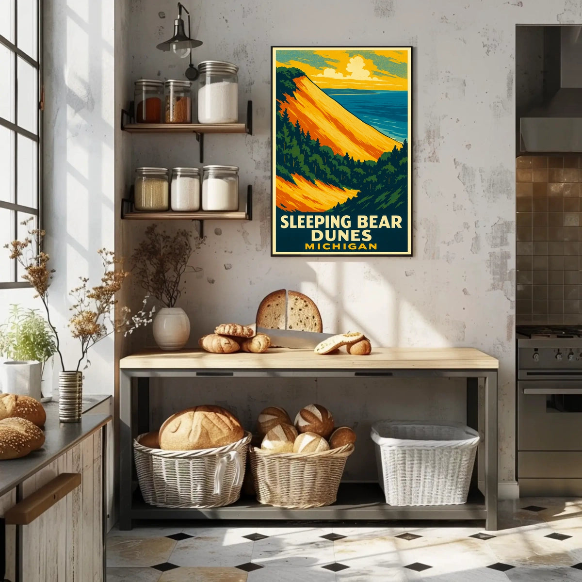 Sleeping Bear Dunes Michigan Poster