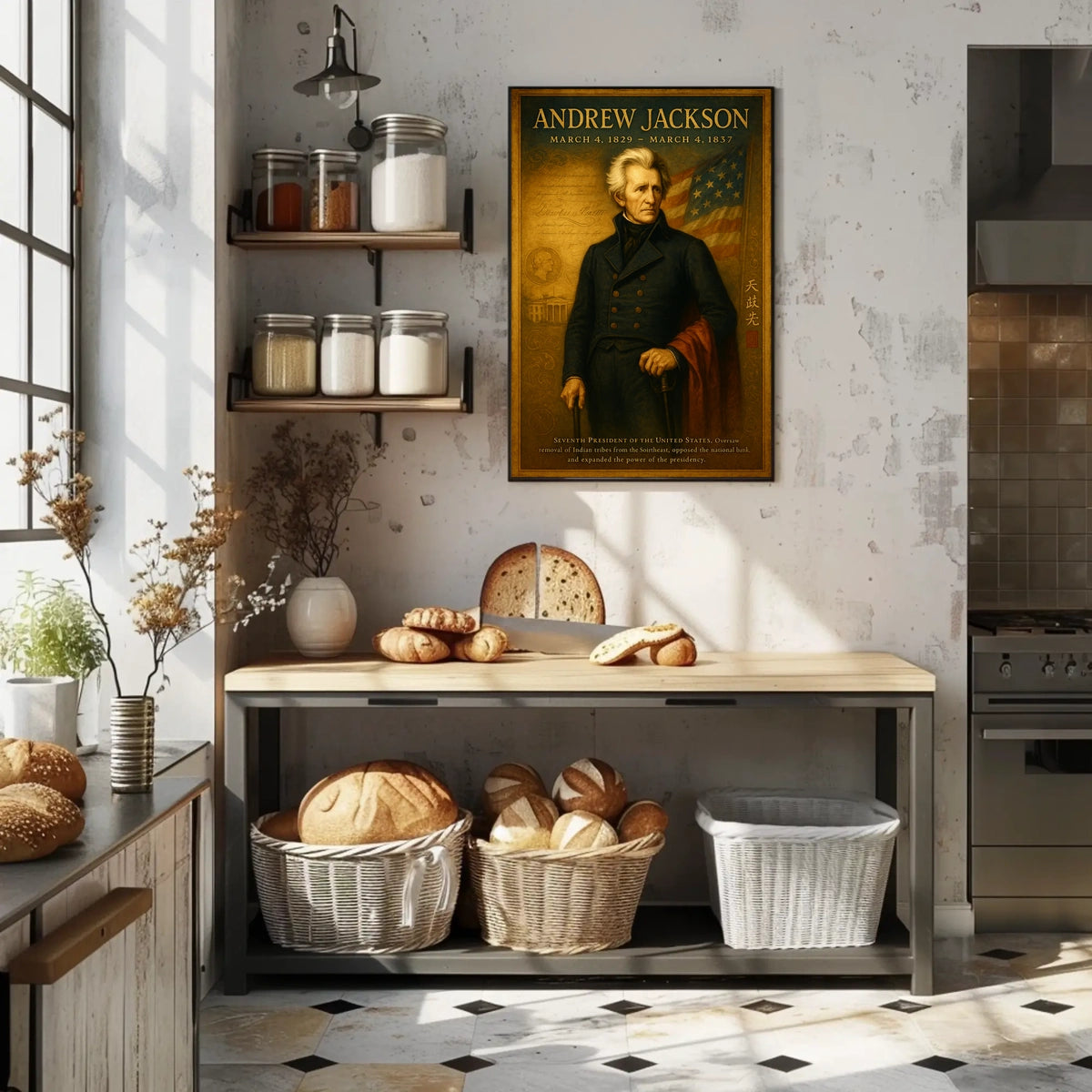 Andrew Jackson 7th President Poster