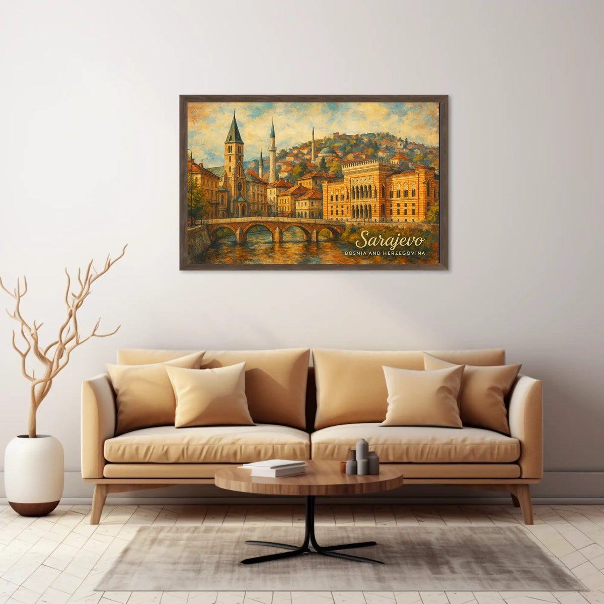 Sarajevo Bosnia and Herzegovina Poster