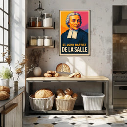 St. John Baptist de La Salle Poster