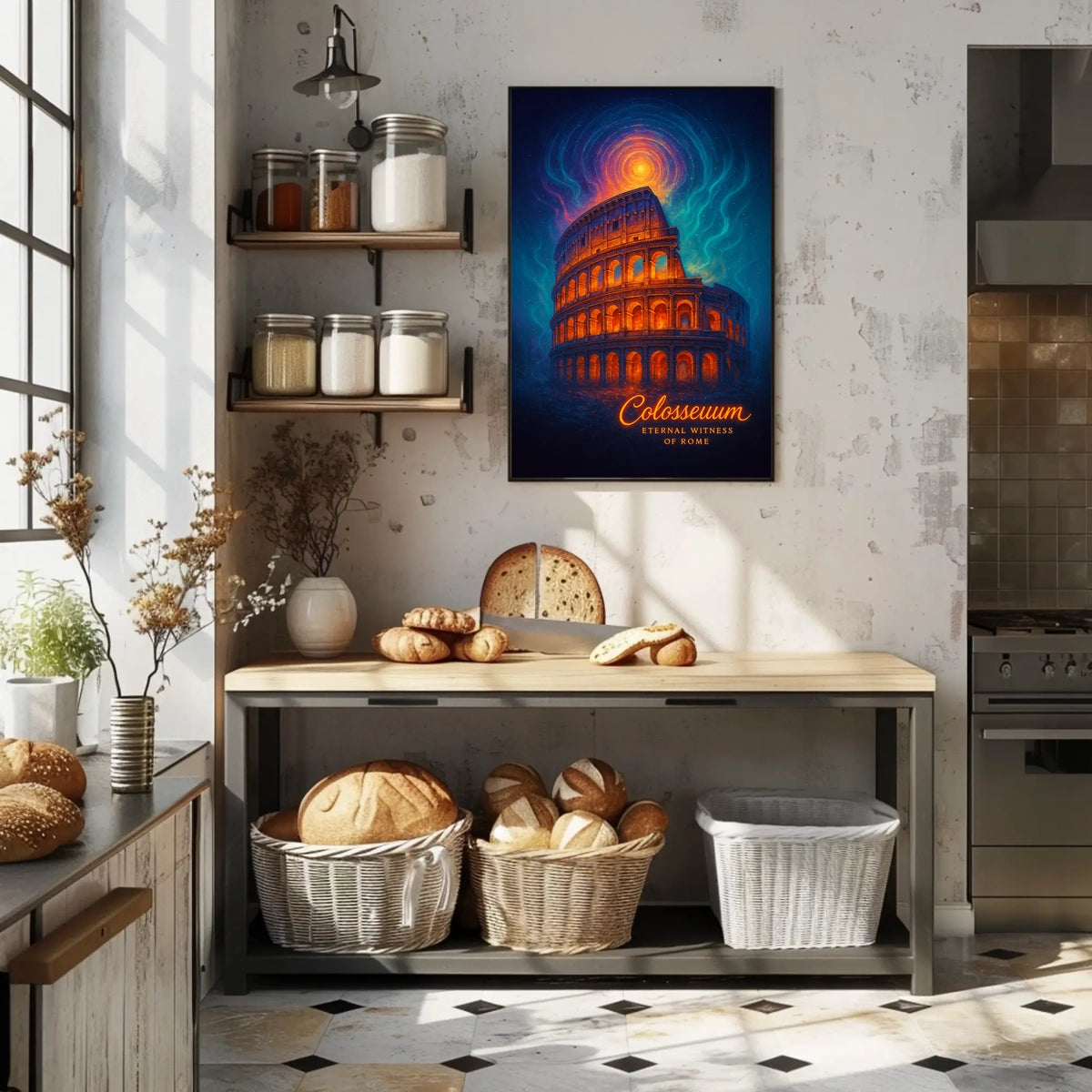 Colosseum Eternal Witness of Rome Poster