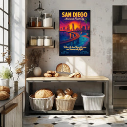 San Diego Americas Finest City Poster